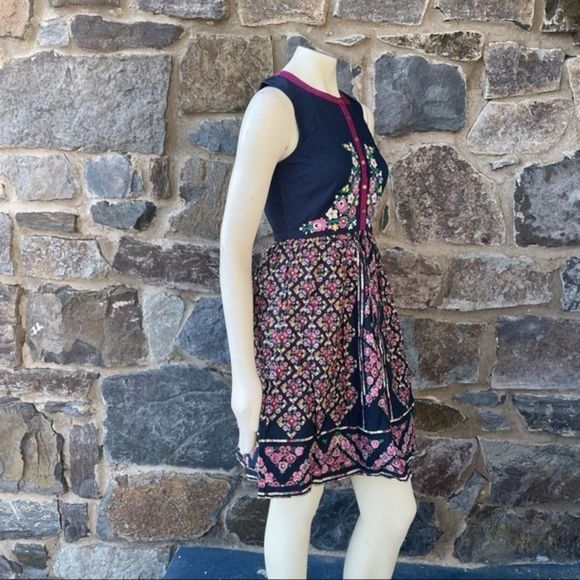 NEW Modcloth Conversation Masterpiece A-line Dress Size 1X - Picture 4 of 8